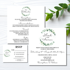 Floral Square Wedding Invitation Set | SRP SQ2