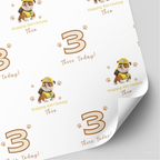 Paw Patrol Birthday Wrapping Paper