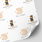 Paw Patrol Birthday Wrapping Paper
