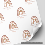 Rainbow Birthday Wrapping Paper