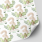 Dinosaur Birthday Wrapping Paper