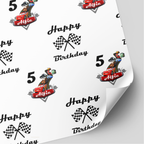 Cars Birthday Wrapping Paper
