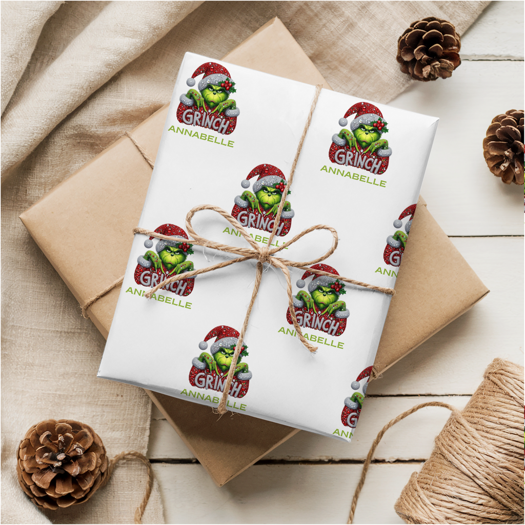 Grinch Christmas Wrapping Paper
