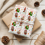 Labubu Christmas Wrapping Paper
