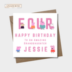 Peppa Pig Birthday Card