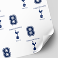 Tottenham Hotspur Football Birthday Wrapping Paper