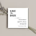 Simple Square Save The Date Cards | SRP SQ1