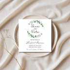 Floral Square Save The Date Cards | SRP SQ2