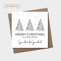 Merry Christmas To A Special Grandma and Grandad Card