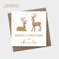 Merry Christmas To The One I Love | Reindeer Christmas Card