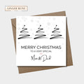 Merry Christmas To A Special Mum and Dad Card