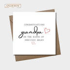 Congratulations On Becoming a Grandad Card