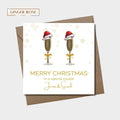 Merry Christmas For A Special Couple Card | Prosecco Christmas Card