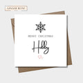 Merry Christmas Hubby Card