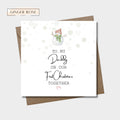 To My Daddy On Our First Christmas Together Card