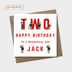 Fireman Sam Birthday Card