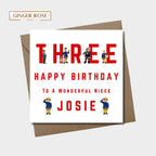 Fireman Sam Birthday Card