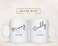 New Parent Mugs: Mummy & Daddy Gift Set