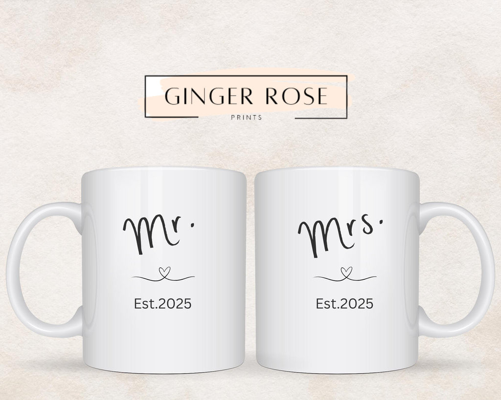 Mr and Mrs Mugs: Wedding Gift Idea