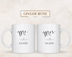 Mr and Mrs Mugs: Wedding Gift Idea