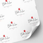 Brother/Brother In Law/Step Brother Balloon Birthday Wrapping Paper