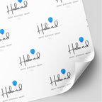 Hubby/Hubby To Be Balloon Birthday Wrapping Paper
