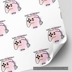 Gamer Birthday Wrapping Paper