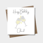 Birthday Wine Cheers Wrapping Paper