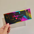 Personalised Disney Cruise Foil Ticket